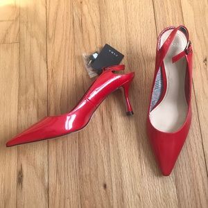 BNWT Zara Slingback Heels